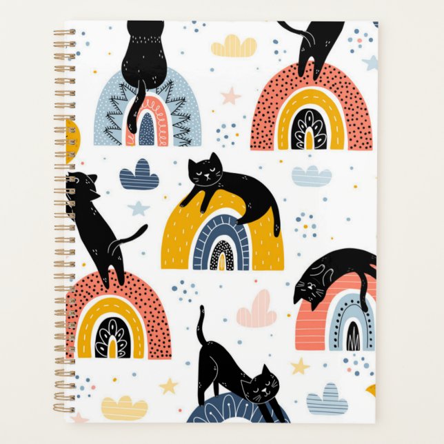 Agenda Patrón de gato (Anverso)
