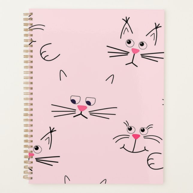Agenda Patrón de gato (Anverso)