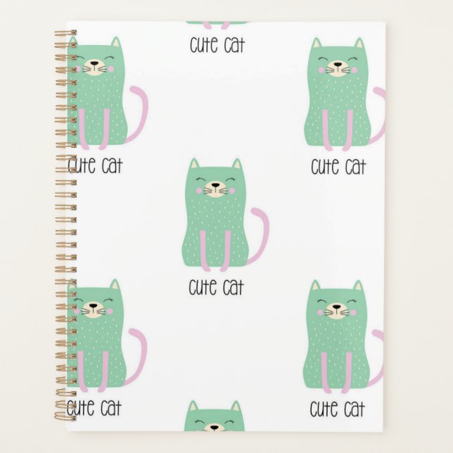 Agenda Patrón de gato (Anverso)