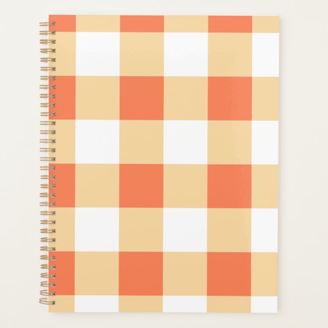 Agenda Patrón de Gingham (Anverso)