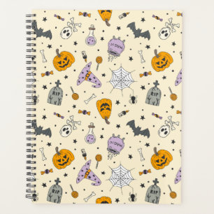 Agenda Patrón de Halloween