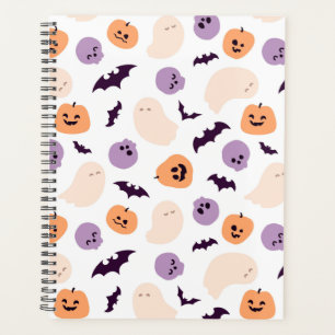 Agenda Patrón de Halloween para niños divertidos