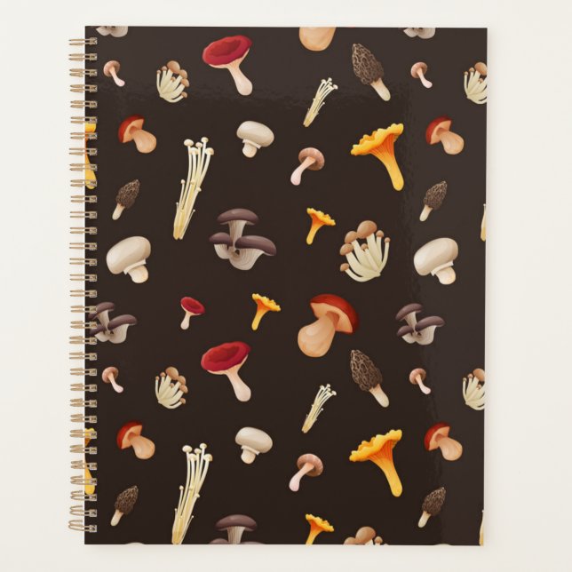 Agenda Patrón de hongos (Anverso)