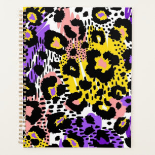 Agenda Patrón de impresión animal