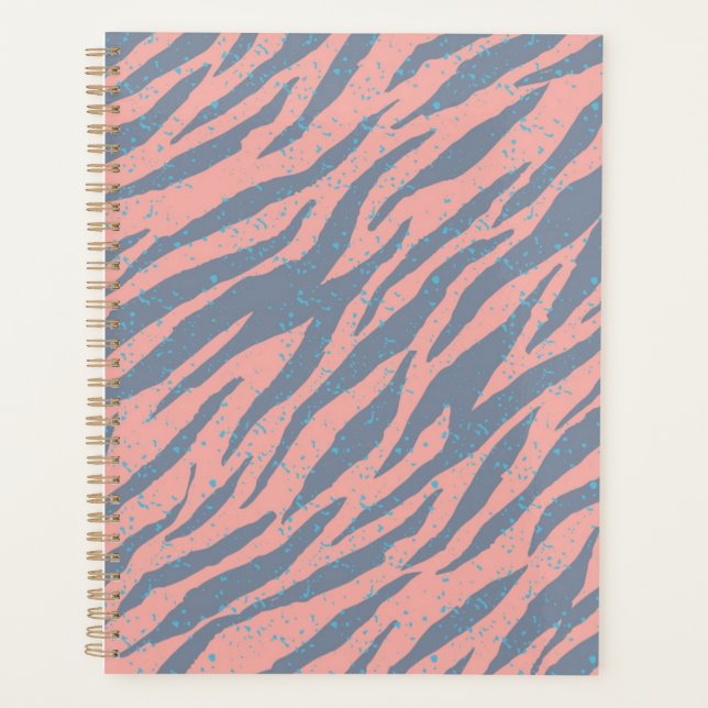 Agenda Patrón de impresión animal (Anverso)