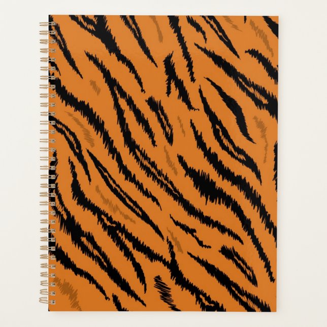 Agenda Patrón de impresión animal (Anverso)