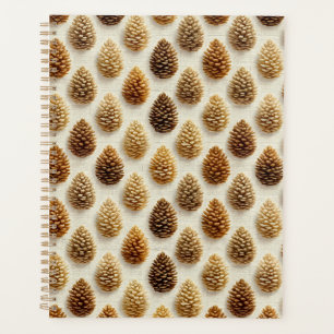 Agenda Patrón de invierno Pinecone clásico