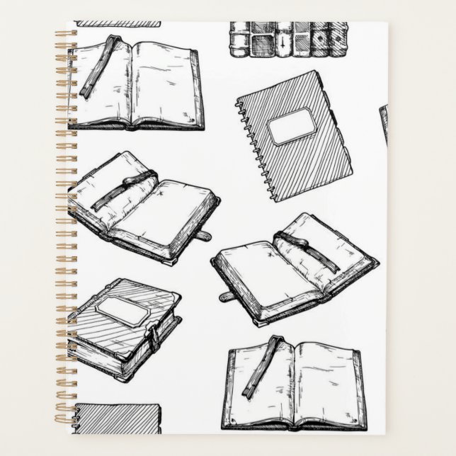 Agenda Patrón de libro (Anverso)