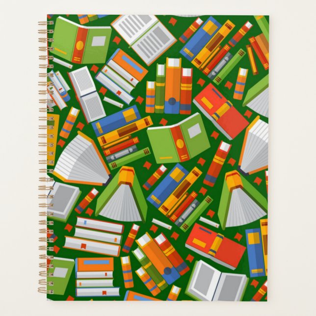 Agenda Patrón de libro (Anverso)