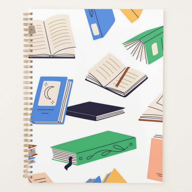Agenda Patrón de libro (Anverso)