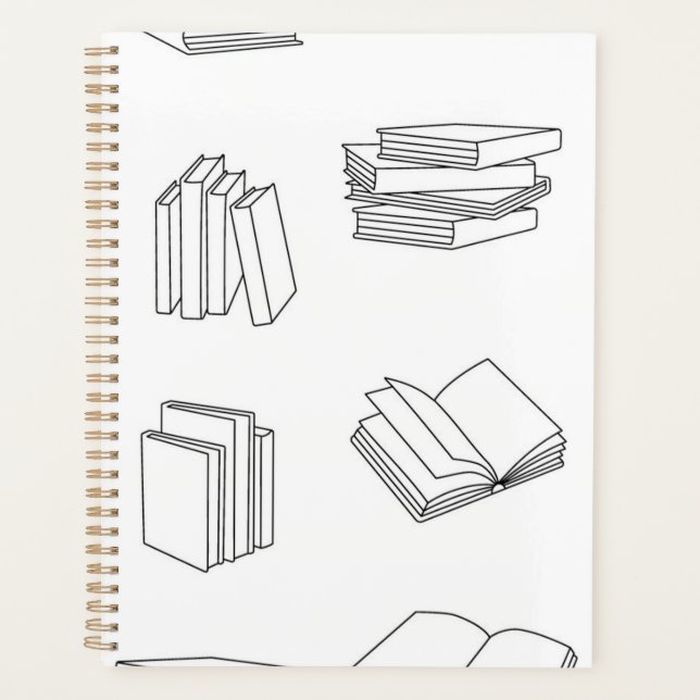 Agenda Patrón de libro (Anverso)
