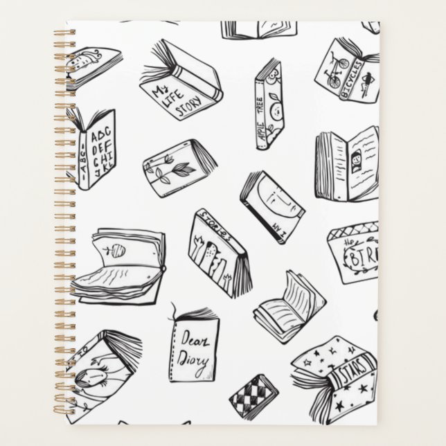 Agenda Patrón de libro (Anverso)