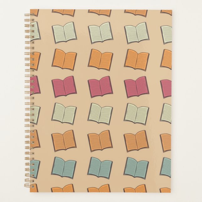 Agenda Patrón de libro (Anverso)