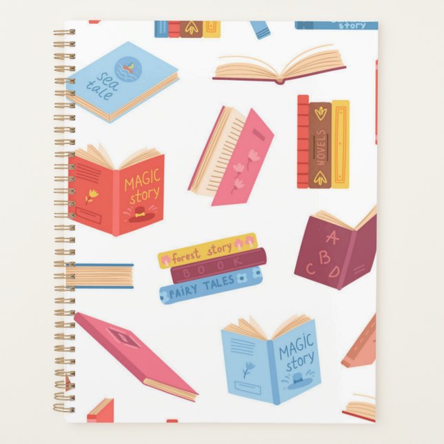 Agenda Patrón de libro (Anverso)