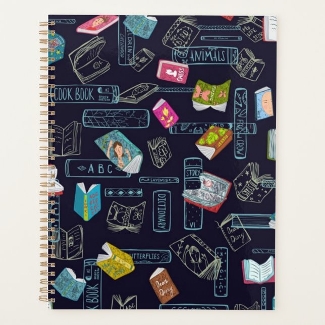 Agenda Patrón de libro (Anverso)
