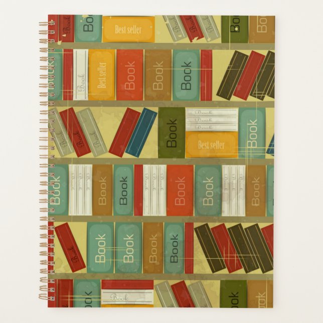 Agenda Patrón de libro (Anverso)