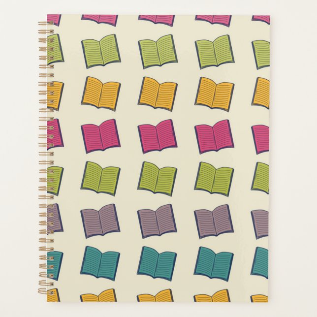 Agenda Patrón de libro (Anverso)