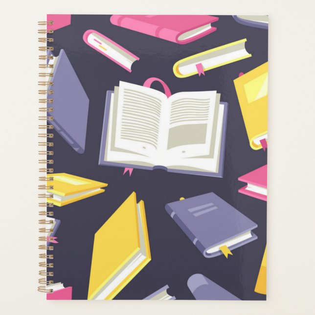 Agenda Patrón de libro (Anverso)