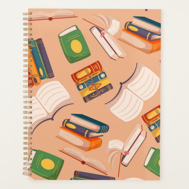 Agenda Patrón de libro (Anverso)