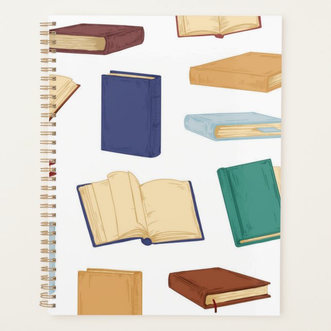 Agenda Patrón de libro (Anverso)