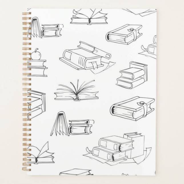 Agenda Patrón de libro (Anverso)