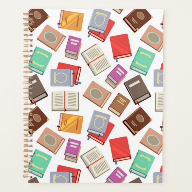 Agenda Patrón de libro (Anverso)