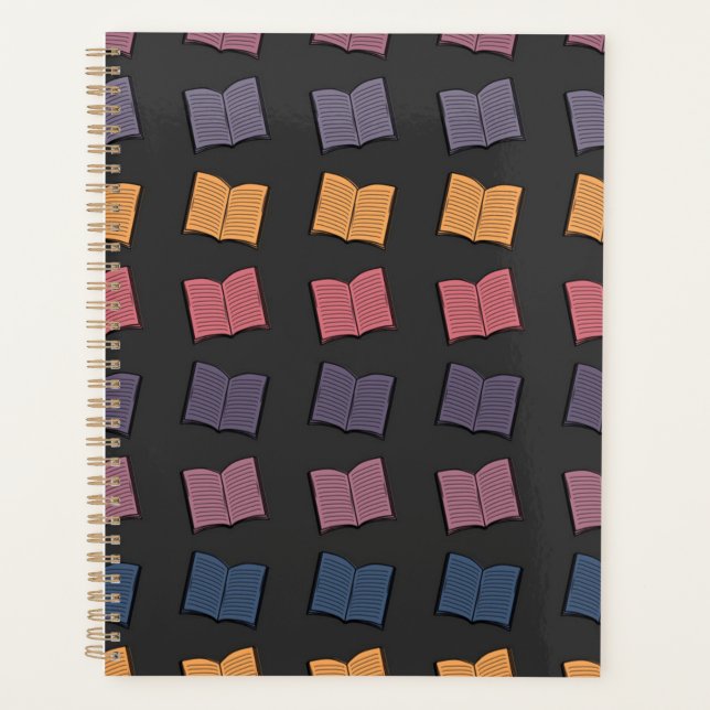 Agenda Patrón de libro (Anverso)
