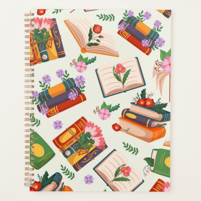 Agenda Patrón de libro (Anverso)