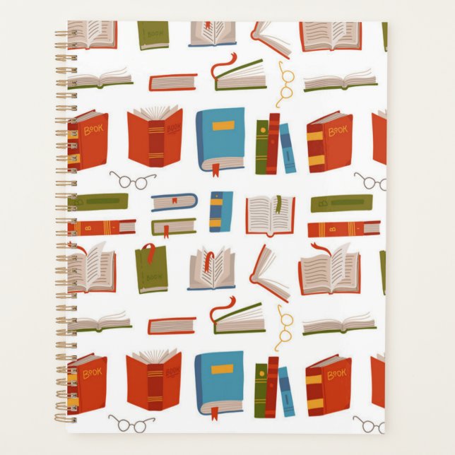 Agenda Patrón de libro (Anverso)
