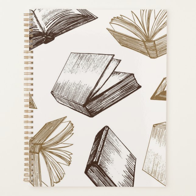 Agenda Patrón de libro (Anverso)