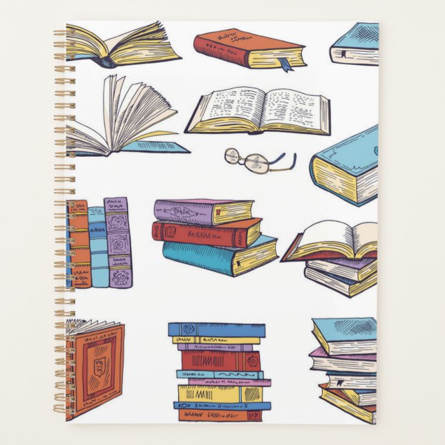 Agenda Patrón de libro (Anverso)