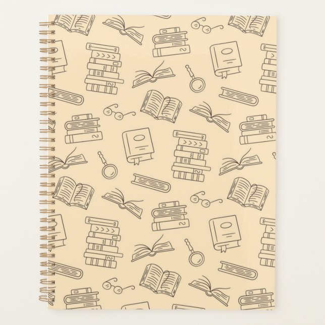 Agenda Patrón de libro (Anverso)