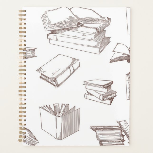 Agenda Patrón de libro (Anverso)