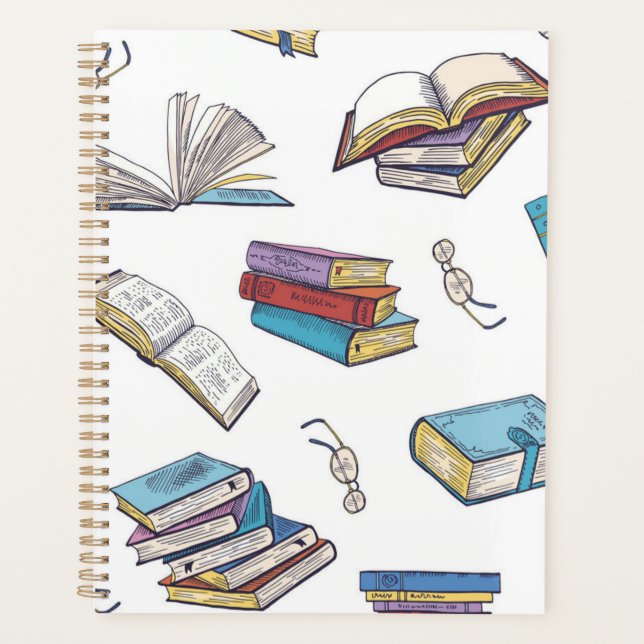 Agenda Patrón de libro (Anverso)