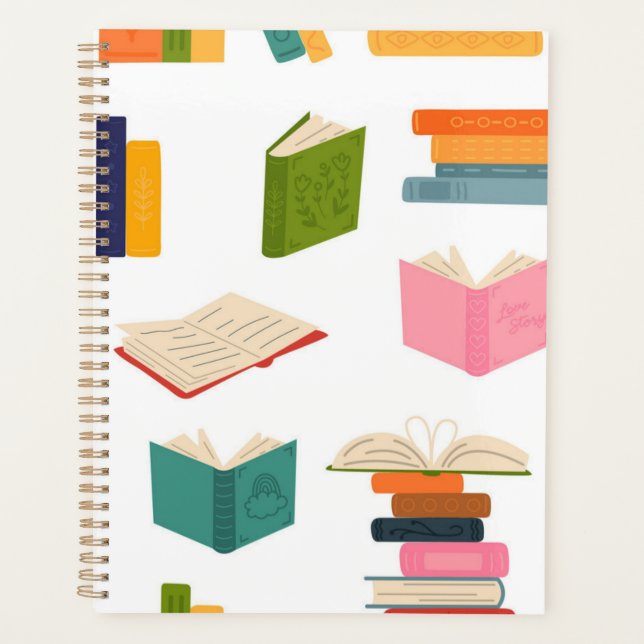 Agenda Patrón de libro (Anverso)