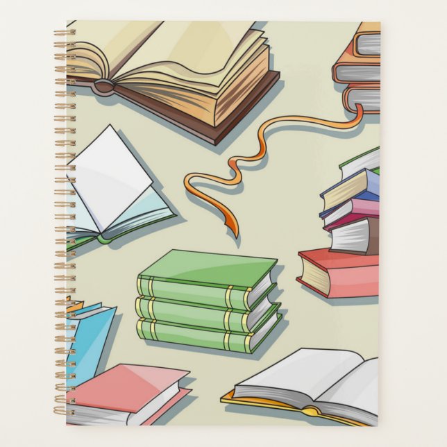 Agenda Patrón de libro (Anverso)