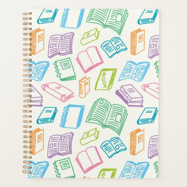 Agenda Patrón de libro (Anverso)