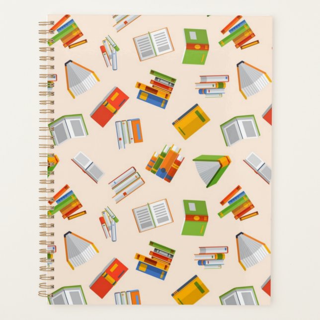 Agenda Patrón de libro (Anverso)