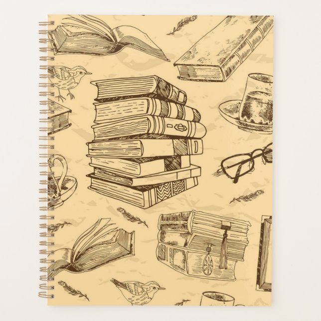 Agenda Patrón de libro (Anverso)