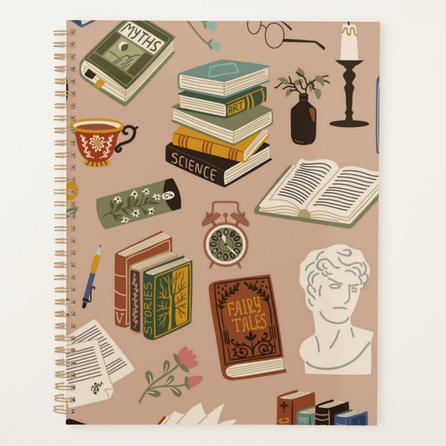 Agenda Patrón de libro (Anverso)