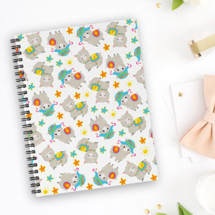 Agenda Patrón De Llamas, Llamas Cutas, Alpacas, Flores