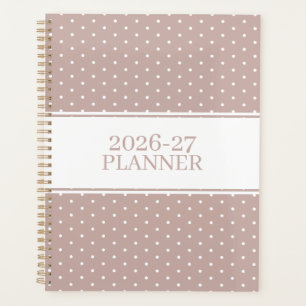 Agenda Patrón de lunares lindos