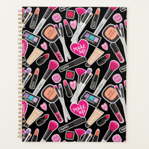 Agenda Patrón de maquillaje neón