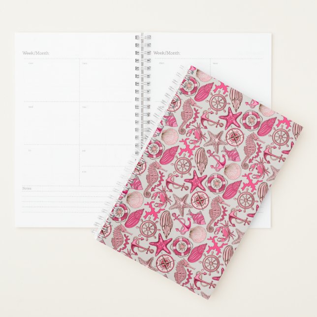 Agenda Patrón de mar rosa (Demostración)