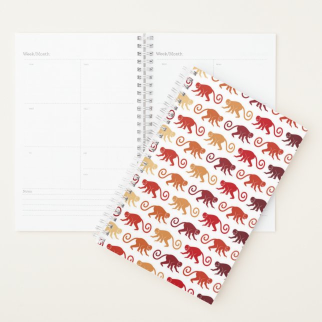 Agenda Patrón de monos rojos (Demostración)