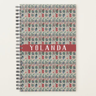Agenda Patrón de mosaicos de Mahjong personalizado