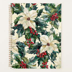 Agenda Patrón de Navidades florales de Poinsettia (19)