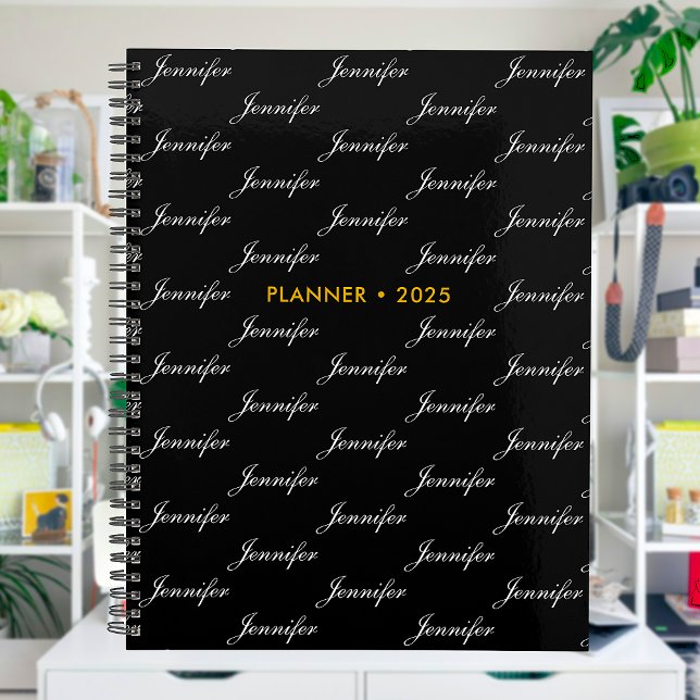 Agenda Patrón de nombre de guión elegante personalizado (Subido por el creador)