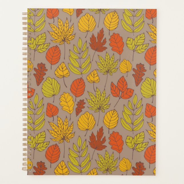 Agenda Patrón de otoño (Anverso)