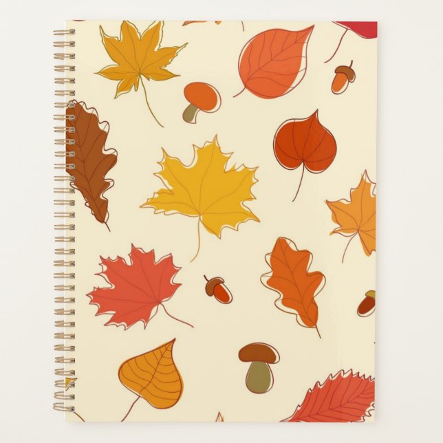 Agenda Patrón de otoño (Anverso)